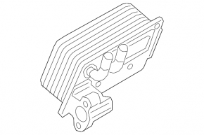 Răcitor de ulei pentru transmisie automată pentru Audi A6 C8 19-25 3.0T