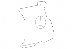 Накладка кнопки Start-Stop Toyota Highlander 14-19 беж