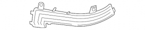Repetitor semnalizare oglindă stânga BMW 4 F32/33/36 14-20