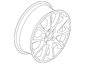 Диск колесный R16 5*108 Ford Fusion mk5 13-20 тип 1