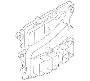 Блок ECU компьютер двигателя BMW X5 F15 14-18 4.4T