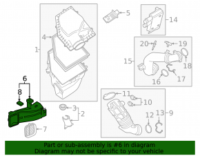 Admisie aer pentru BMW X3 G01 18-23 M40i, 2020-24. Fără m, 2020-24. M40i, 2020-22. M40i, 2020-23. Fără m, 2020-23