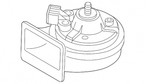 Сигнал high левый Audi A4 B9 17-25