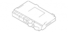 Unitate de control scaun spate stânga, al doilea rând de scaune BMW X7 G07 19-26
