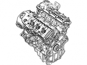 Двигатель Ford Mustang mk6 15-17 3.7 37PDED 10/10