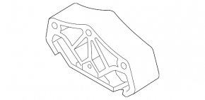 Подушка кпп задняя Ford Mustang mk6 15-23 5.0