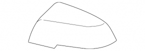 Крышка бокового зеркала левая BMW 4 F32/33/36 14-20 верхняя