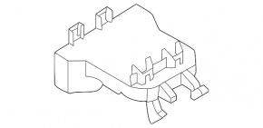 Кронштейн BCM Body Control Module Audi A4 B9 17-25