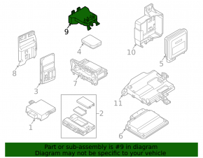 Кронштейн BCM Body Control Module Audi A4 B9 17-25