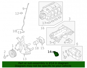 Маслоприемник Infiniti QX56 QX80 10-20 5.6