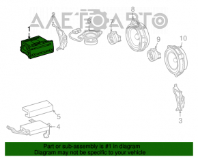 Головное устройство Toyota Prius 20 04-05