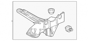 Кронштейн ABS АБС Chevrolet Camaro 16-23 6.2 2.0Т, 3.6