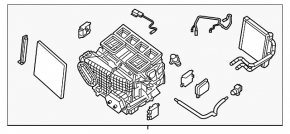 Печка в сборе Nissan Maxima A36 16-18