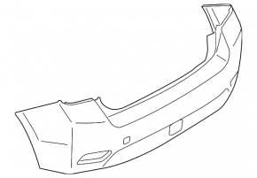 Bara spate nefinisată pentru Subaru Impreza WRX GH 12-16 break