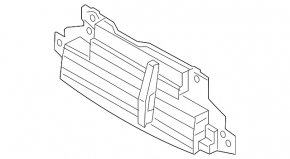 Obloane deflector radiator Land Rover Discovery 2017-2023 nou original