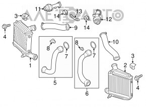 MAP sensor Porsche Macan 15-18 3.0T, 3.6T