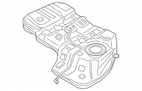 Топливный бак Hyundai Santa FE 19-20 2.0, 2.4