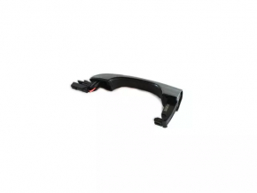 Ручка двери внешняя передняя левая Chrysler 200 15-17 keyless, хром полоска