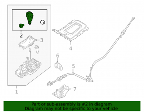 Ручка КПП Ford Explorer 11-17 кожа черная select shift