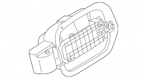 Корпус лючка бензобака Hyundai Santa FE 19-20