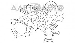 Турбина Ford Escape mk3 13-19 1.6T 85к