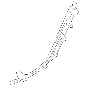 Prag interior spate dreapta negru pentru Mercedes H247 GLA 20-26