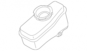 Бачок ГТЦ Infiniti G25 G35 G37 4d 06-14
