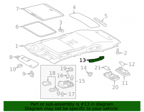 Ручка потолка передняя левая Lexus CT200h 14-17 бежевая
