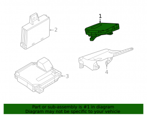 Modul electronic de control al alimentării electrice Mazda 3 19-