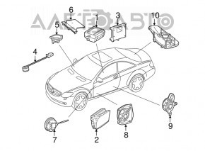 Усилитель аудио Mercedes W221 Harman Becker