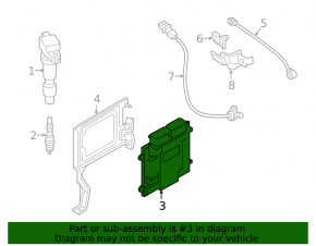 Блок ECU компьютер двигателя Hyundai Sonata 15-17 1.6T