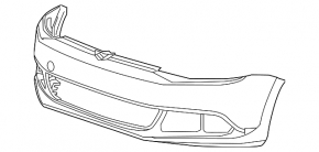 Bara fata goala VW Jetta 11-14 SUA