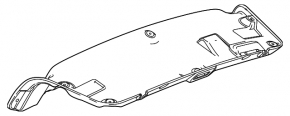 Обшивка крышки багажника Chevrolet Cruze 11-16