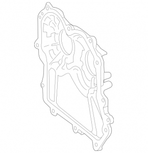 Передняя крышка ГБЦ Mercedes W167 GLE 350 450 20-23 3.0h M256