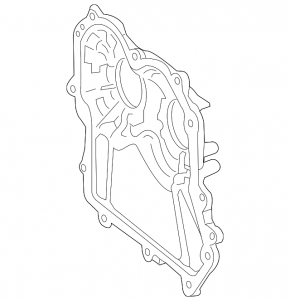 Передняя крышка ГБЦ Mercedes W167 GLE 350 450 20-23 3.0h M256