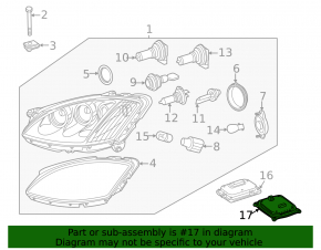 Unitate de control far stânga pentru Mercedes Clasa S W221