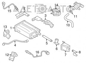 Map Sensor Kia Forte 19-22 2.0