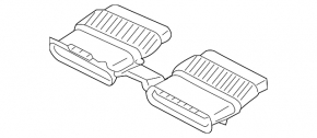 Воздухоприемник Audi Q7 16-26 2.0T 3.0T
