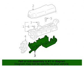 Корпус блока предохранителей подкапотный Toyota Corolla e12 02-08 D4D