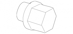 Гайка колесная d21 M12x1.5 Toyota Camry v30 02-06 тип 3
