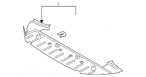 Защита переднего бампера Ford Fusion mk5 13-16