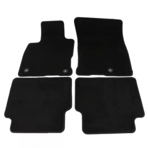 Set de covorașe pentru interiorul mașinii Ford Escape MK4 20-22, material textil, culoare neagră