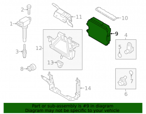 Блок ECU компьютер двигателя Mazda 3 14-16 BM 2.0
