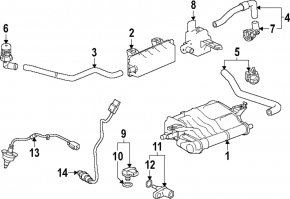 Лямбда-зонд первый Honda Accord 23-26 hybrid