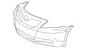 Bara fata goala Toyota Camry v40 07-09 BLIC