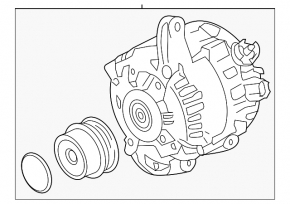 Генератор Ford Mustang mk6 15-23 2.3T 175A