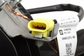 Подушка безопасности airbag заднего левого сиденья Chevrolet Malibu 16-25 ткань черн