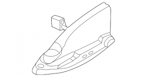 Antenă cu aripioare Nissan Rogue 21-26