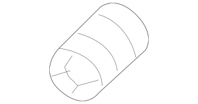 Отбойник капота правый Audi Q3 8U 15-18