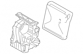 Печка в сборе BMW X1 F48 16-22